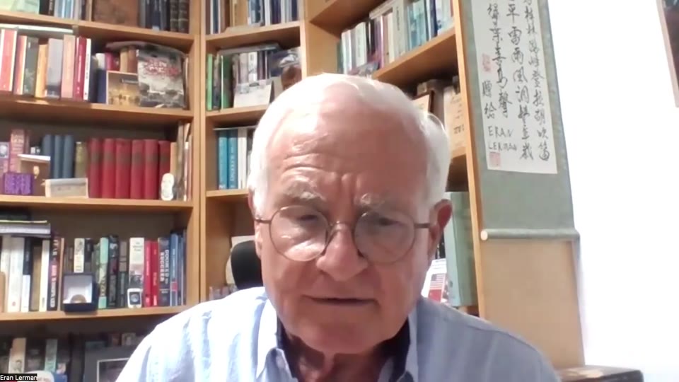 Eran Lerman, video still from Middle East Forum Podcast